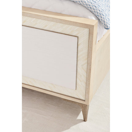 Jonathan Charles Tideline Bone & Linen Upholstered Bed - King (500389-USK-NDK-F058)