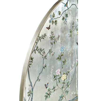 Jonathan Charles Shimmering Moon Half Round Panel Bed (500443-USK-HPS)