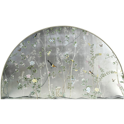 Jonathan Charles Shimmering Moon Half Round Panel Bed (500443-USK-HPS)