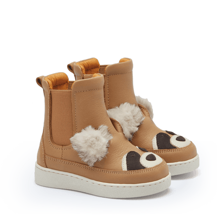 Thudo Exclusive Boots | Kinderlaarzen | Raccoon | Truffle Leather