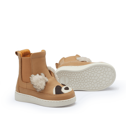 Thudo Exclusive Boots | Kinderlaarzen | Raccoon | Truffle Leather