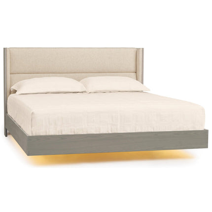 Copeland Sloane Floating Bed With Lighting - Sunbrella Upholstery
