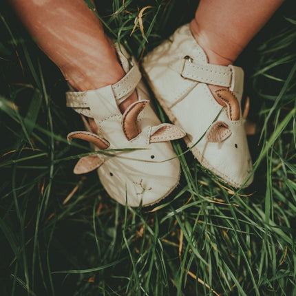 Spark Special Shoes | Goat | Cream Leather