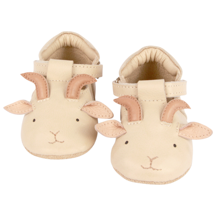 Spark Special Shoes | Goat | Cream Leather