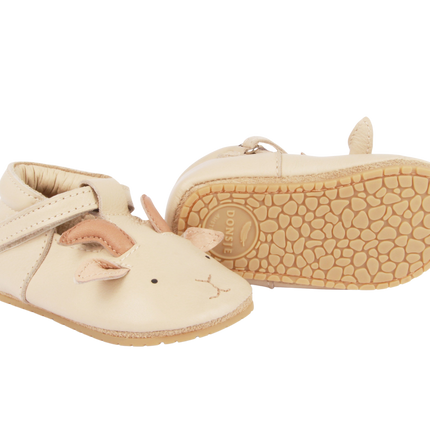 Spark Special Shoes | Goat | Cream Leather