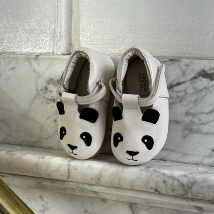 Spark Classic Shoes | Panda | Off White Leather