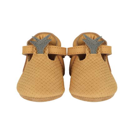 Nanoe Shoes | Pineapple | Caramel Stamped Nubuck