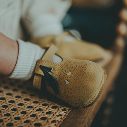 Nanoe Shoes | Lemon | Canary Dotted Nubuck