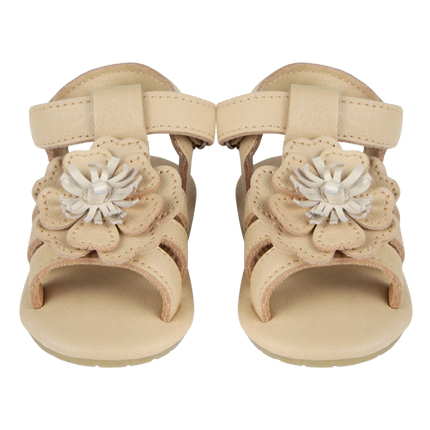 Tuti Fields Sandals | Buttercup | Gold Metallic Nubuck
