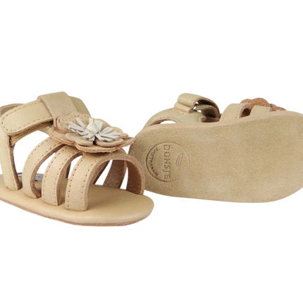 Tuti Fields Sandals | Buttercup | Gold Metallic Nubuck