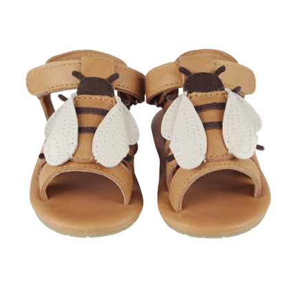 Tuti Sky Sandals | Bee | Camel Classic Leather