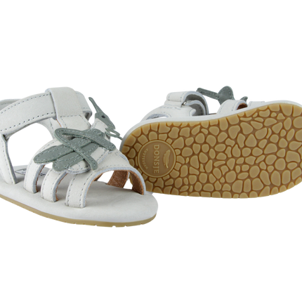 Tuti Sky Sandals | Grasshopper | Light Grey Nubuck