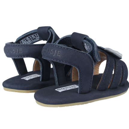 Tuti Sky Sandals | Scarab | Navy Nubuck