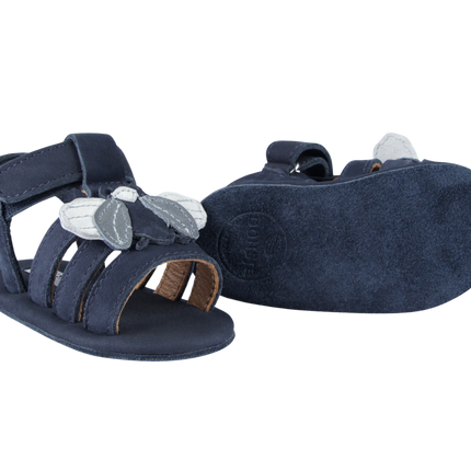 Tuti Sky Sandals | Scarab | Navy Nubuck