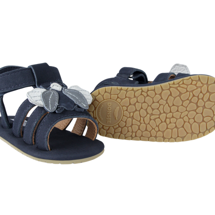 Tuti Sky Sandals | Scarab | Navy Nubuck