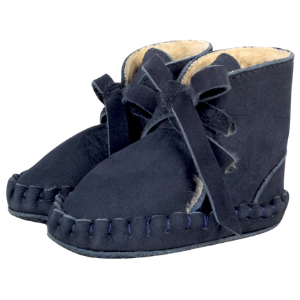 Pina Classic Booties | Navy Nubuck