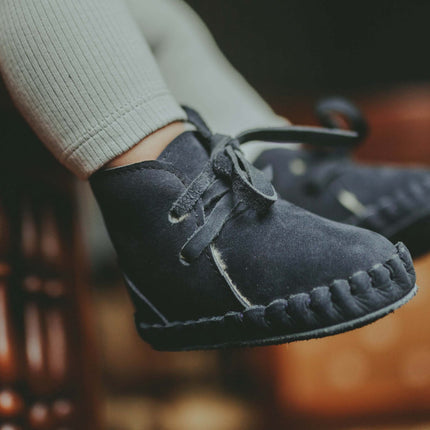 Pina Classic Booties | Navy Nubuck