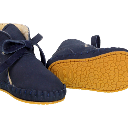 Pina Classic Booties | Navy Nubuck