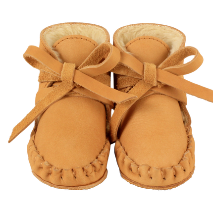 Pina Classic Booties | Caramel Nubuck
