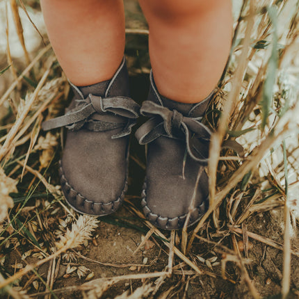 Pina Classic Booties | Stone Nubuck