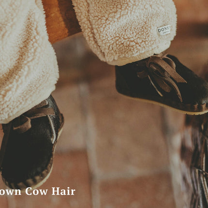 Pina Exclusive Booties | Brown Cow Hair
