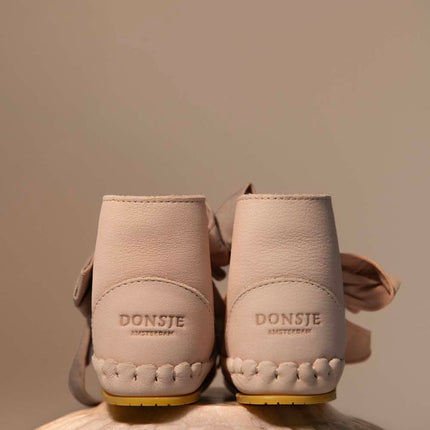 Pina Organza Booties | Powder Nubuck