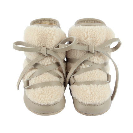 Cassi Booties | Light Stone Leather