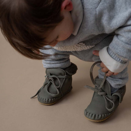 Jaya Booties | Stone Nubuck