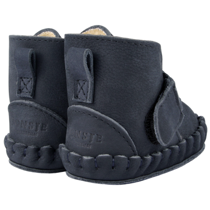 Mace Booties | Navy Nubuck