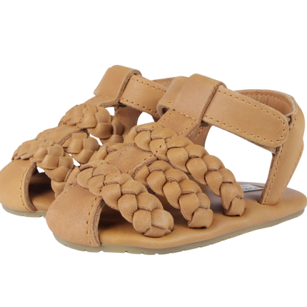 Pam Sandals | Camel Classic Leather