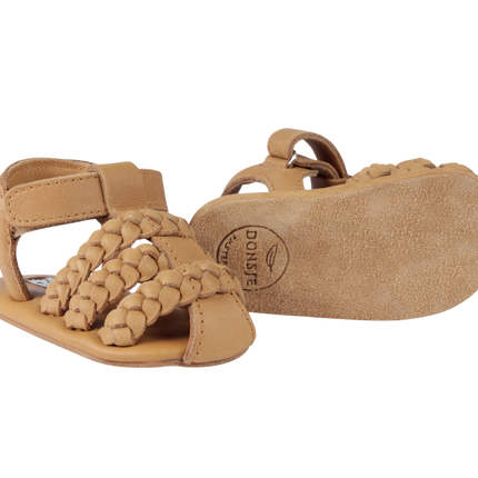 Pam Sandals | Camel Classic Leather