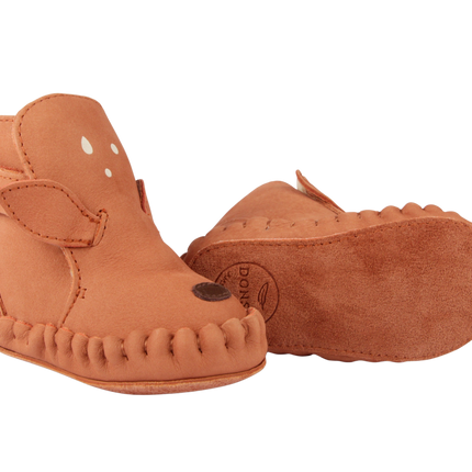 Kapi Classic Booties | Deer | Walnut Nubuck