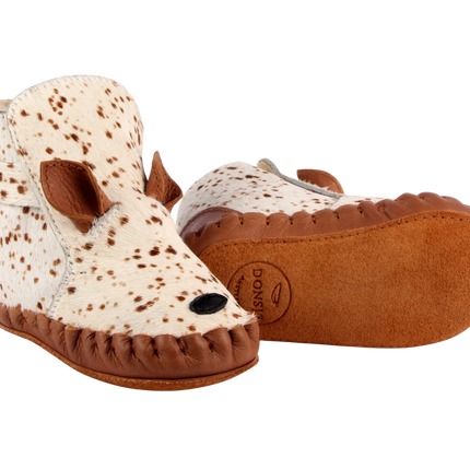 Kapi Exclusive Booties | Bambi | Bambi Spotted Cow Hair