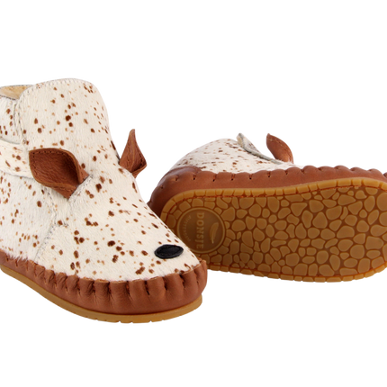 Kapi Exclusive Booties | Bambi | Bambi Spotted Cow Hair