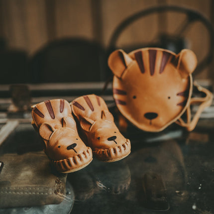 Kapi Classic Booties | Tiger | Camel Classic Leather