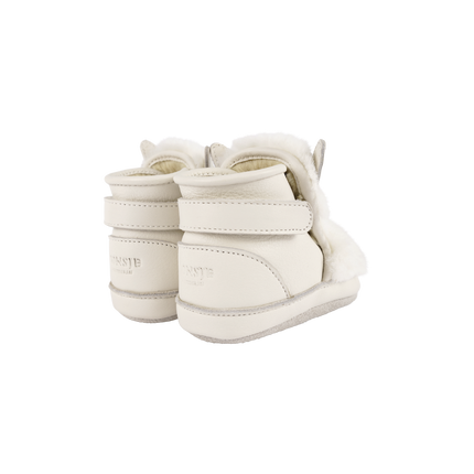 Richy Booties | Snow Rabbit | Off White Soft Faux Fur