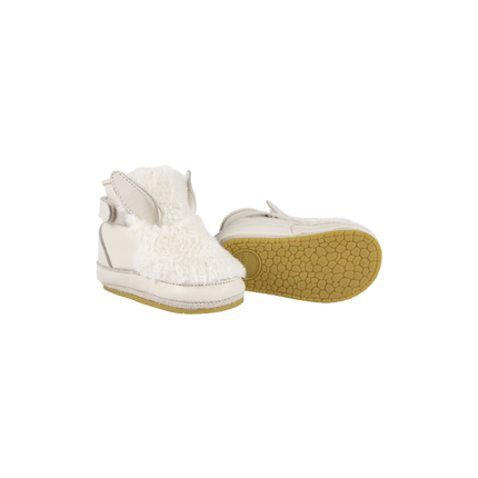 Richy Booties | Snow Rabbit | Off White Soft Faux Fur