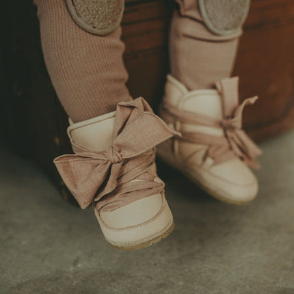 Anouk Booties | Powder Nubuck