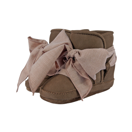 Anouk Booties | Hazelnut Nubuck