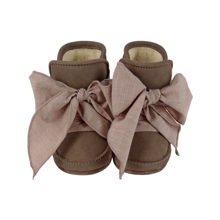 Anouk Booties | Hazelnut Nubuck