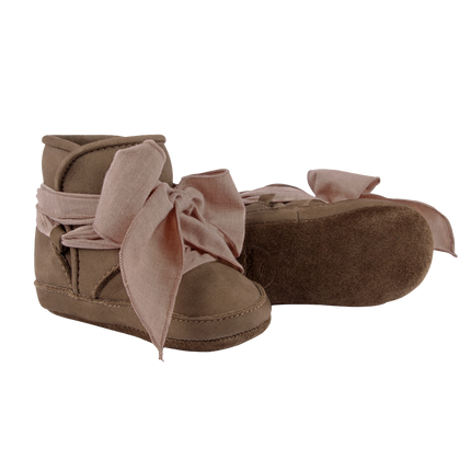 Anouk Booties | Hazelnut Nubuck