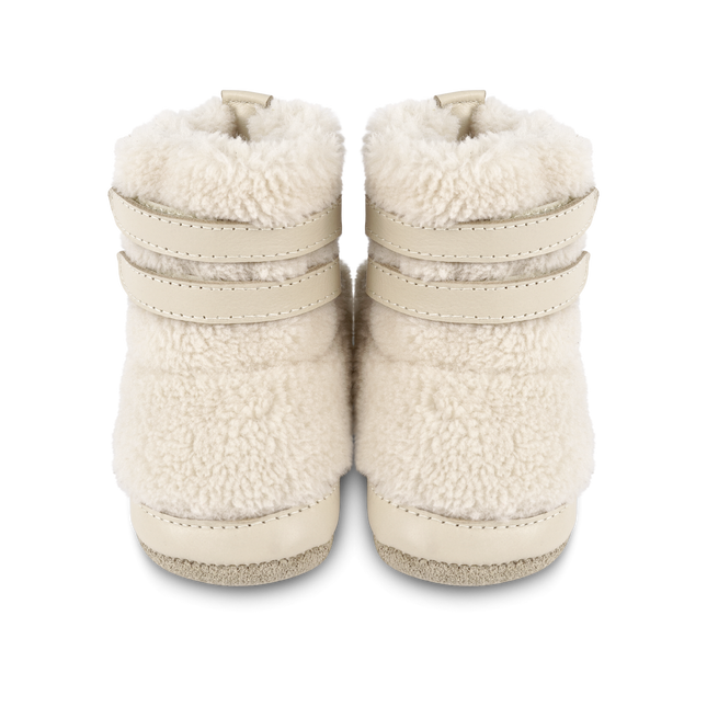 Larisso Booties | Cream Leather