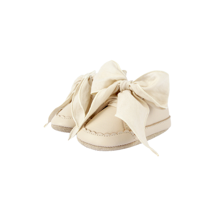 Lonny Sneakers | Cream Leather