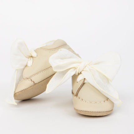 Lonny Sneakers | Cream Leather