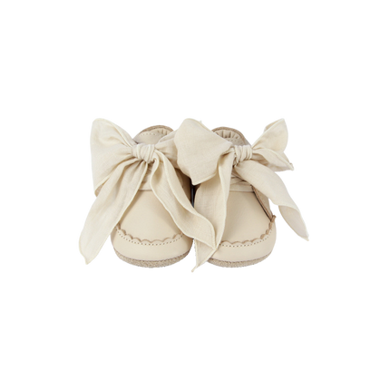 Lonny Sneakers | Cream Leather