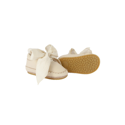 Lonny Sneakers | Cream Leather
