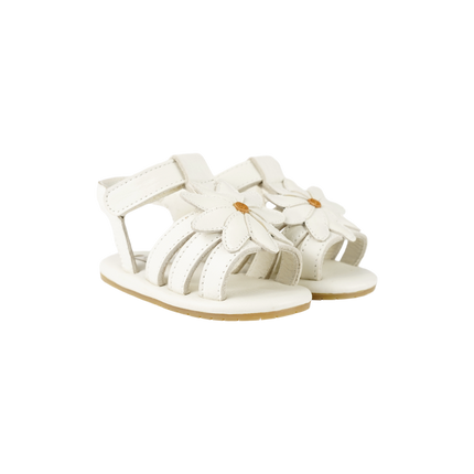 Tuti Fields Sandals | Daisy | Off White Leather