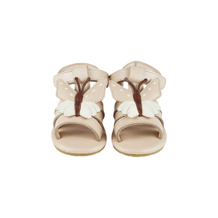 Tuti Sky Sandals | Butterfly | Powder Metallic Nubuck