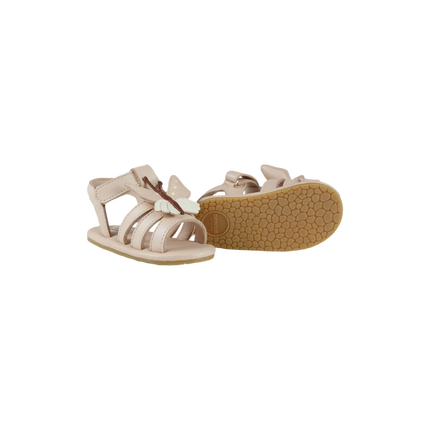 Tuti Sky Sandals | Butterfly | Powder Metallic Nubuck