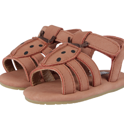 Tuti Sky Sandals | Lady Bird | Walnut Nubuck